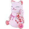 Lachineuse Gatto Giapponese in Tessuto, Colore Rosa