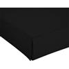 Martina Home Canada Copridivano Cama de 140 Nero