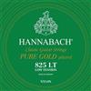 Hannabach Corde per Chitarra Classica, Serie 825 Tensione Medio Special Gold - set completo