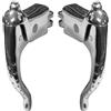cyclingcolors Leva Freno Bici Bicicletta in Alluminio da Corsa Perforato Road Vintage Eroica Manubrio da 22.2mm