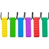 Tilcare Chew Chew Collana per Masticare il Pastello Sensoriale - Migliori Strumenti per l'Autismo - Durevoli e forti Giocattoli Masticabili in Silicone - Ciondolo per Masticare per Ragazzi e Ragazze