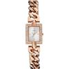 Guess Orologio Guess da donna in acciaio oro rosa Glamour Chain W0540L3