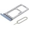 MMOBIEL Doppio Vassoio Carta SIM Compatibile con Samsung Galaxy S10 / S10 Plus 2019 - Porta Scheda SIM - Inclusa guarnizione di gomma e Sim Pin - Blu