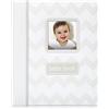 Little Pear Chevron - Album fotografico per neonato, con motivo a zigzag, colore grigio, ideale come regalo per mamme nuove e in attesa