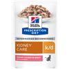 Hill's Prescription Diet k/d Kidney Care umido per gatti - buste - Set %: 48 x 85 g (Salmone)