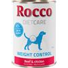 Rocco Diet Care Weight Control Manzo & Pollo 400 g umido cane 6 x 400 g
