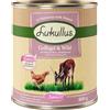 Lukullus Junior 6 x 800 g - Pollame & Selvaggina (senza cereali)