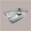 CONTITAL 100 Pz Contenitore Vaschetta Alluminio 2 Porzioni R45L 202x137H50mm CONTITAL