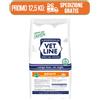 Vetline Vet Line Adulti Pesce per Cani Adulti Monoproteico VetLine, 12-5-kg