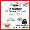 PausaCoffee KIT ASSAGGIO 180 capsule DOLCE GUSTO - Ginseng, Orzo, Nocciola, Pistacchio, etc.