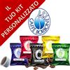 CAFFE' BORBONE KIT 200 CAPSULE CIALDE BORBONE BLU ORO NERA ROSSA DEK COMPATIBILE ESPRESSO POINT