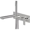 Newform - Haka gruppo vasca + set doccia miscelatore con deviatore automatico- 72072