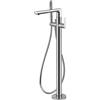 Newform - Haka gruppo vasca a terra + set doccia miscelatore - 72084E