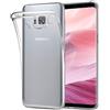 NEW'C Cover Compatibile con Samsung Galaxy S8, Custodia Gel Trasparente Morbida Silicone Sottile TPU [Ultra Leggera e Chiaro]