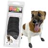 PAWZ 975112 - Stivali in Gomma per Cani, Impermeabili, per Zampe Fino a 5cm/2, Nero, XS, Confezione da 12 Stivali