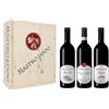 Smartbox 3 grandi vini rossi DOC e IGT Cantina Mastrojanni con consegna a domicilio