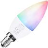Lampadina LED E14 4W RGB+CCT Dimmerabile Colore RGB+CCT