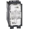 Bticino SK4027F Commutatore a Doppio Tasto 1-0-2, Non Illuminabile, Serie Livign Now, 1P 10 AX, 250 Va.c., 1 Modulo