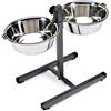 CAMON PORTACIOTOLE REGOLABILE IN ALTEZZA MAXIMA 65 CM 2 CIOTOLE 2550 ML DIAMETRO 25 CM C026/4