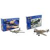 Revell-B-17F Memphis Belle Modello, Scala 1:72, Multicolore, 04279 & 04160 - Messerschmitt Bf 109 G-10, Scala 1:72