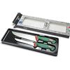 Sanelli Linea Skin Confezione Coltelli Professionali Chef 4 Pz, Acciaio  Inox & Skin Acciaino, Acciaio Inossidabile, Nero, 36.0X2.5X3.0 Cm :  .it: Fai da te