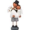 Jullar JC 403030 Figurine per Torta Nuziale, Sposa e Lo Sposo