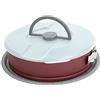 Tognana Sweet Cherry, Tortiera Apribile Take Away 26 cm + coperchio, Acciaio al carbonio, rosso