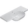Ceramica Globo - Mode Lavabo installazione sospesa 80X49 - ME080BI