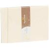 Clairefontaine Lalo 20616L - Pacco da 20 Buste gommate 16,2x22,9 cm 120g, carta paglia, Crema