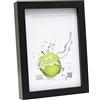 Deknudt Frames S40AK2-P1-30.0X40.0 - Portafoto Basic con passpartout, con modanatura alta, in legno/MDF, 42,7 x 32,7 x 3,5 cm, colore: nero
