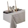 CALITEX Tovaglia Damassee Ombra Grigio Perla 150 x 250