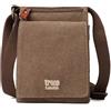 Troop London Borsello a tracolla Troop London Classic Canvas TRP 243 Brown