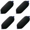 COPRIPARABORDI - COPERTURE PER PARABORDI F3-F2-F1 NERO - NAUTICA 4-6-8 PEZZI