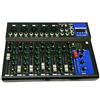 EACH ITALY MIXER AUDIO 7 CANALI PROFESSIONALE USB CON ECHO DELAY DJ KARAOKE PIANOBAR LIVE