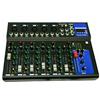 rohs MIXER AUDIO 7 CANALI PROFESSIONALE USB CON ECHO DELAY DJ KARAOKE PIANOBAR LIVE