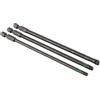 KWB 3 Bit 150 mm Torx T25, T30, T40 Set Torsion 123244 (acciaio TQ 60, zona di torsione, ISO 1173, azionamento C6.3), L
