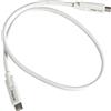 PureLink Cavo da USB-C a USB-C, USB 3.1 Gen 1 con trasferimento dati 5 GB/s, bianco, 0,50 m