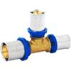 Tee Ridotto a Pressare APE per Tubo Multistrato Diam. 20 x 16 x 20