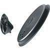 Lombardo Braccetto Airy Ovale Lombardo in policarbonato nero LB11432