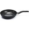 Moneta Nova Wok, Alluminio, Nero, 28 cm