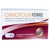 Laerbium pharma srl Laerbium pharma Cianofolin ferro integratore 30 capsule