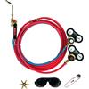 Express, 2905, Saldatura ossiacetilenica, kit di saldatura Koro con 1 cannello + tubo da 5m con 1 dispositivo antiritorno parafiamma + 2 regolatori di pressione + 1 stella a 6 beccucci + 1 accenditore
