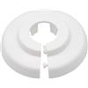 TIRINNANZI - ROSETTE COPRIFORO SINGOLE 12 MM. PER COPERTURA TUBI DI RISCALDAMENTO PACK 10 PEZZI