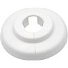 TIRINNANZI - ROSETTE COPRIFORO SINGOLE 16 MM. PER COPERTURA TUBI DI RISCALDAMENTO PACK 10 PEZZI