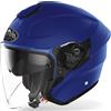 Airoh casco jet H.20 Color - Blu opaco-Tg S