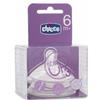CHICCO (ARTSANA SpA) Chicco Tettarella Silicone Step Up 3 (6 Mesi+) Flusso Veloce 2 Pezzi