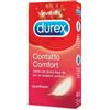 Durex Contatto Comfort Preservativo sottile con forma easy-on 12 pezzi