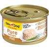 GimDog Pure Delight Pollo, Snack per cani ricco di proteine con carne tenera in gustosa gelatina, 18 scatolette, 18 x 150 g