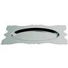 MEPRA 50 x 60 cm Vassoio Rettangolare in Acciaio Inox Dolce Vita, Peltro