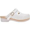 SCHOLL'S CLOG S/COMF.B/S CE BYCAST BIS UNISEX WHITE WOODS BIANCO 44